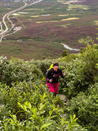 Aufstieg zur Bergstation