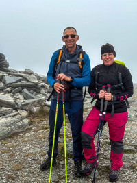 Am Gipfel des Njulla´