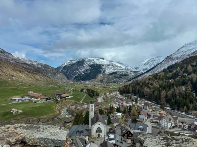 von da komme ich (gutes Wetter)