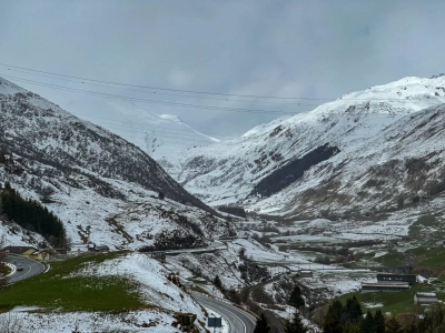 da muss ich mit dem Rad hin (schlechtes Wetter🥶!)