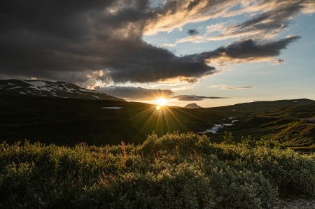 Sunset vorm Stekenjokk