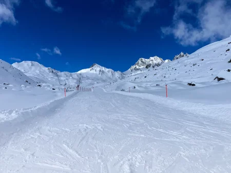 Traumhafte Pisten und super Wetter