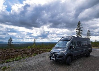 Kurzer Stop in Norwegen