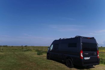 1. Übernachtungsplatz in Schweden