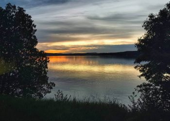 Blick aus Karsten in der Nacht