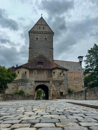 Rothenburger Tor Stadmauer Dinkelsbühl